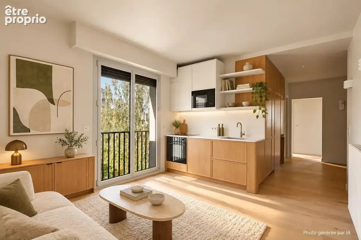 Neuilly-sur-Seine – Rue de la Ferme – Appartement rénové de deux chambres - photo 1
