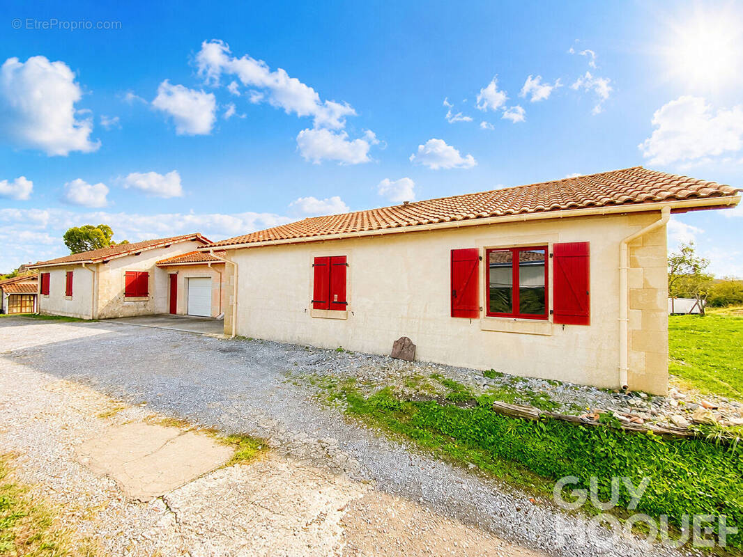 Ensemble immobilier de qualité. Deux maisons indépendantes avec garage, chalet et grands terrains à 5 minutes de Salies-de-Béarn - photo 1
