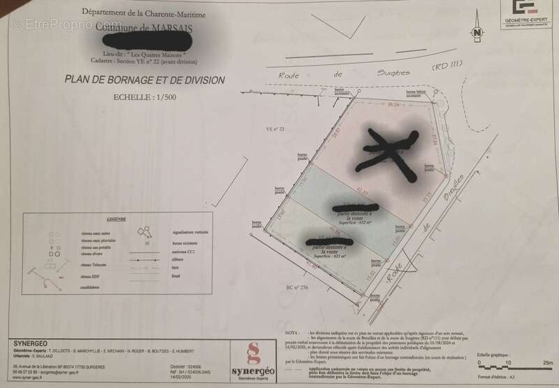 Terrain à MARSAIS