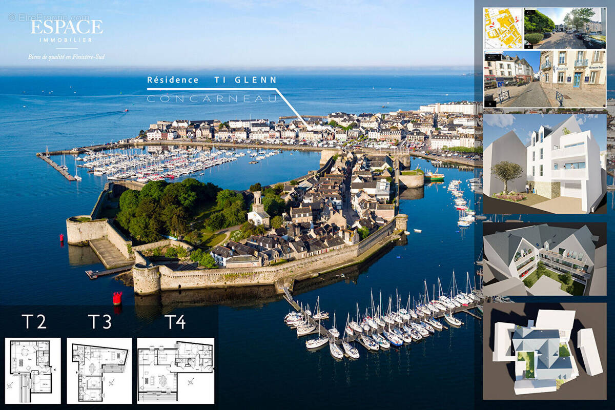 Appartement à CONCARNEAU