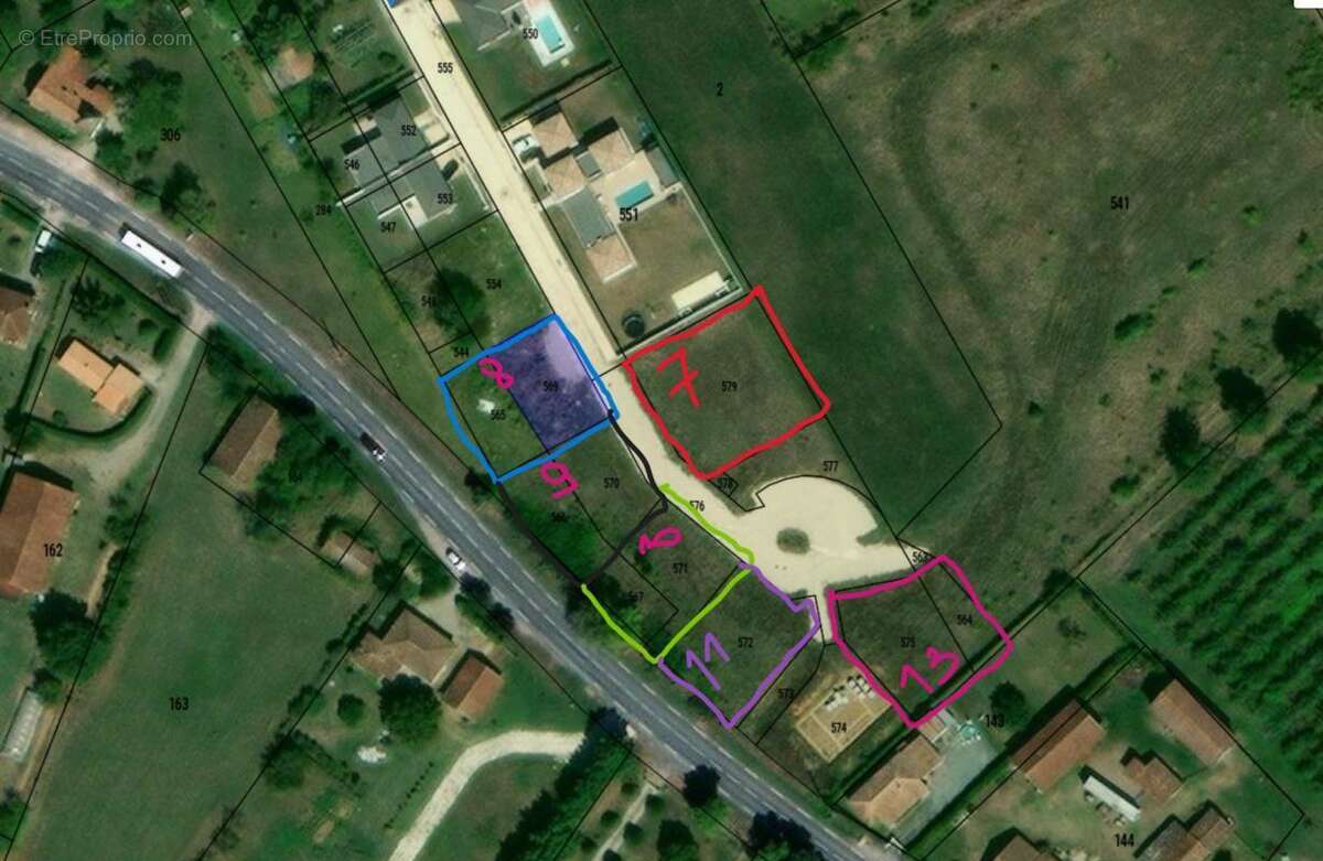 Terrain 585 m² à Casseneuil  - photo 2
