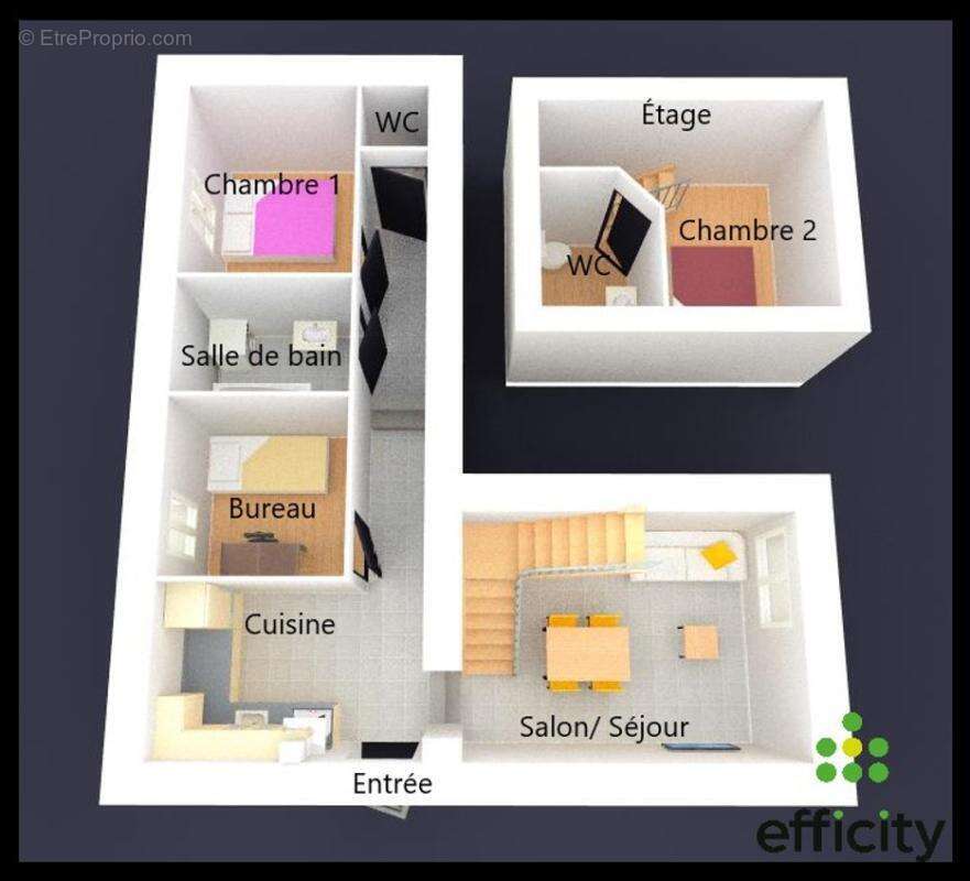 Appartement à CHATEAUBOURG