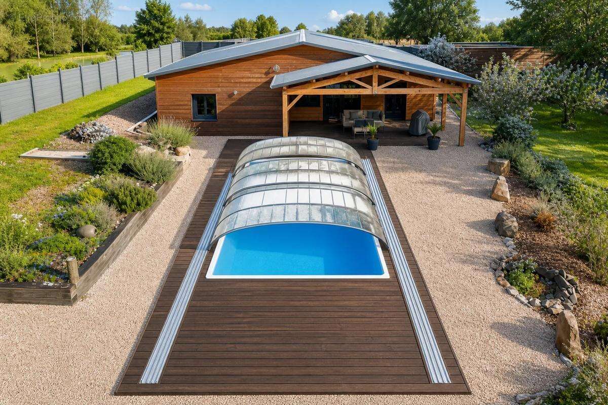 Maison bois 117 m² avec piscine près de Beynat - photo 15