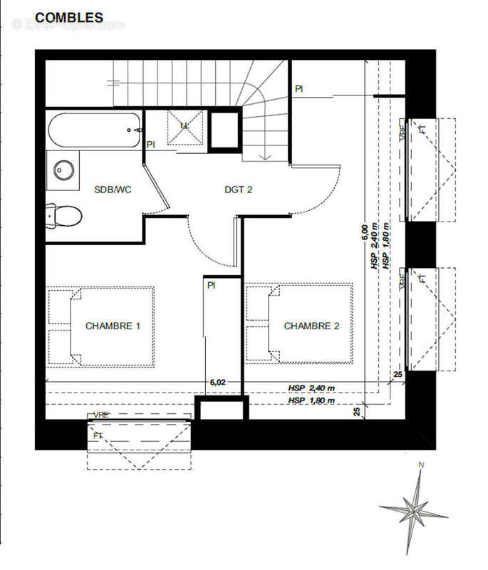 Appartement à QUINT-FONSEGRIVES