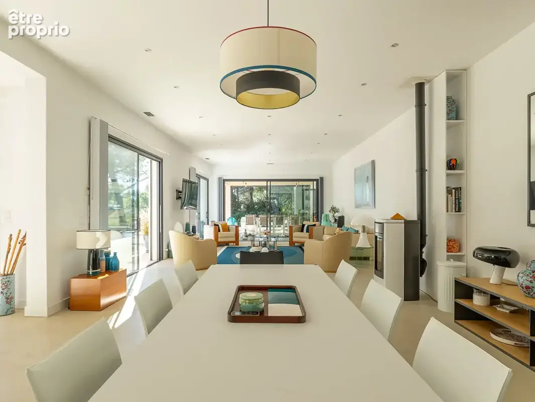 À 20 min de nîmes  elegante villa contemporaine, piscine à débordement et t2 indépendant - photo 12
