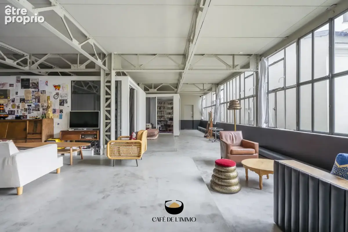 Loft de caractère à usage d'habitation ou professionnel - 192 m2 aux accents New-Yorkais, au cœur de Paris - photo 9