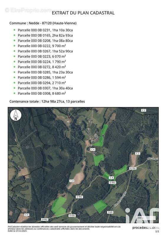 Photo 2 - Terrain à NEDDE