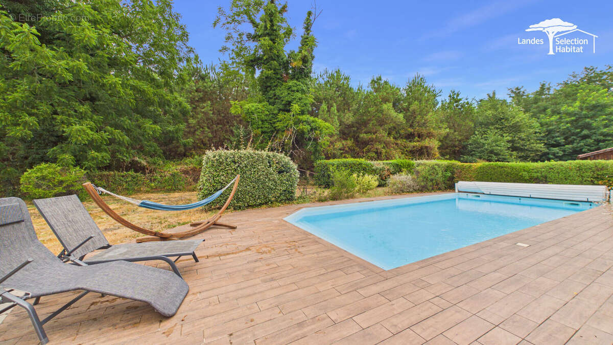 2 belles maisons landaises avec piscine et airial  (revenus gîte) - photo 15