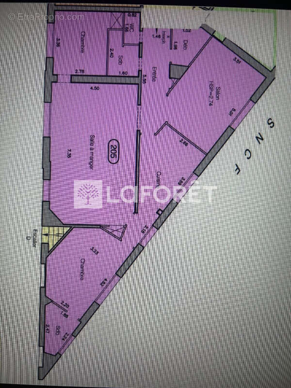 Appartement à PARIS-16E