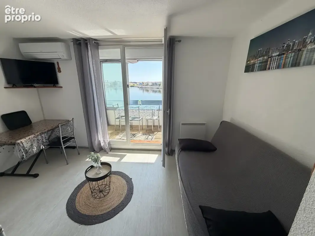 A voir sur Le Barcarès   Cap Coudalère : Studio cabine rénové avec vue eau panoramique - photo 3