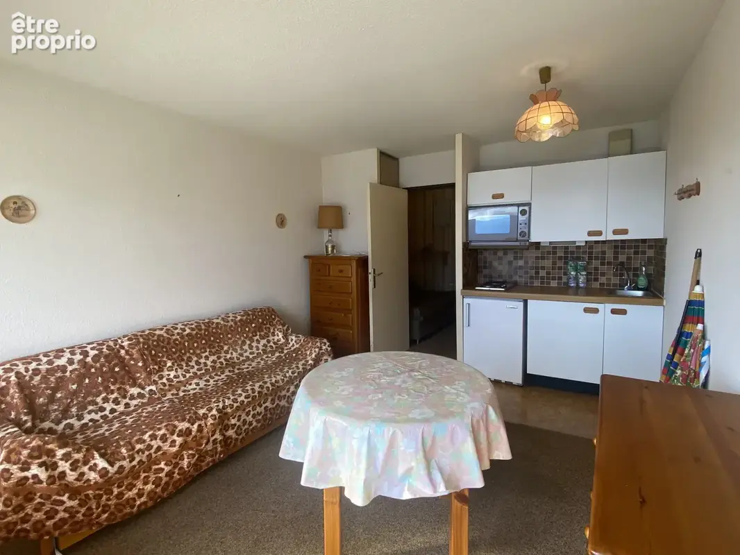 FONT-ROMEU - Joli studio-cabine de 21 m2 exposé sud avec balcon - photo 4