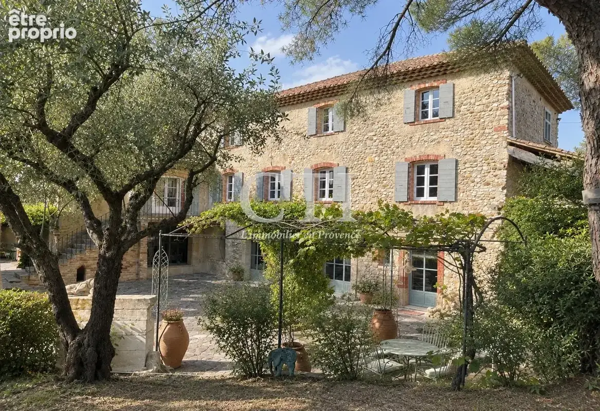 Un moulin d'exception du XVII ème au coeur d'un écrin de verdure face aux Dentelles de Montmirail - photo 3