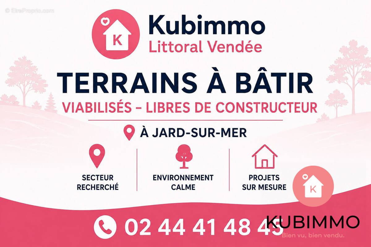 Terrain à JARD-SUR-MER