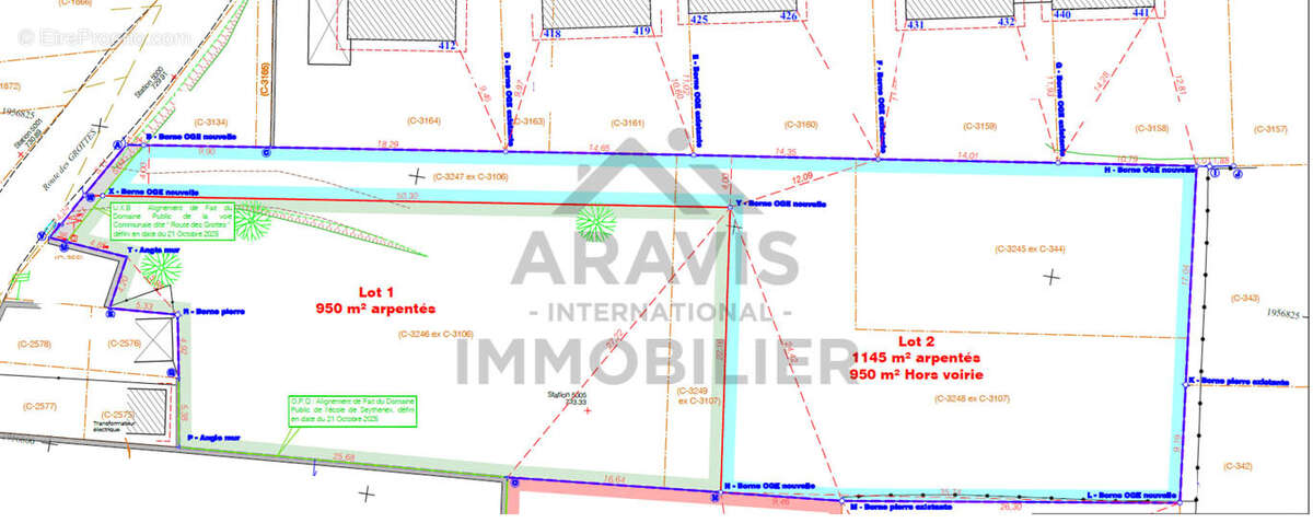 Terrain à SEYTHENEX
