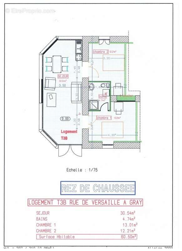 Appartement à GRAY
