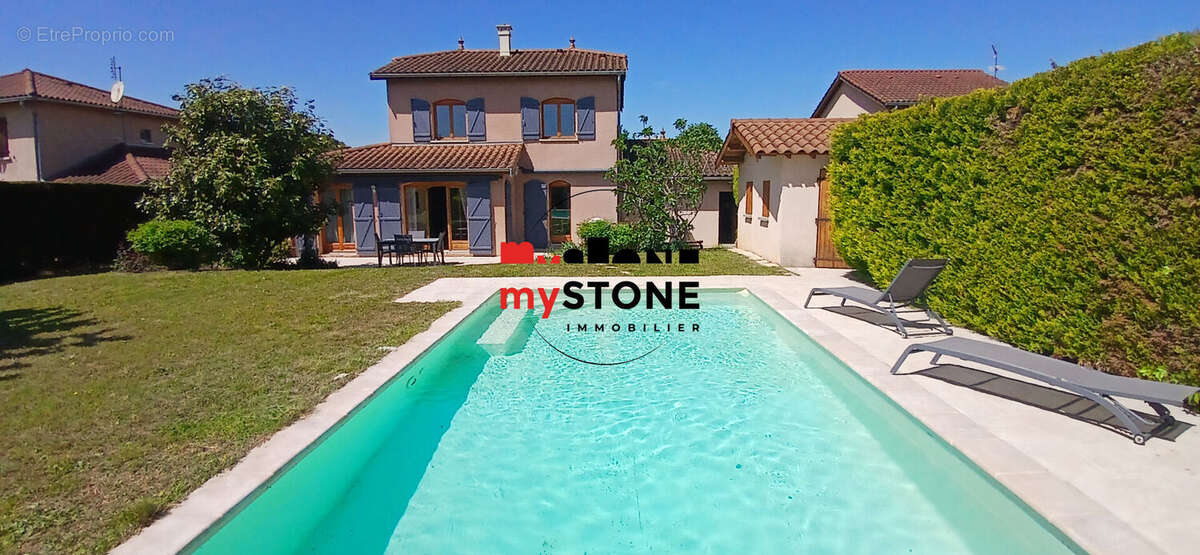 TREVOUX - Villa 164 m² 5 chambres avec piscine sur un terrain de 854 m² - photo 3