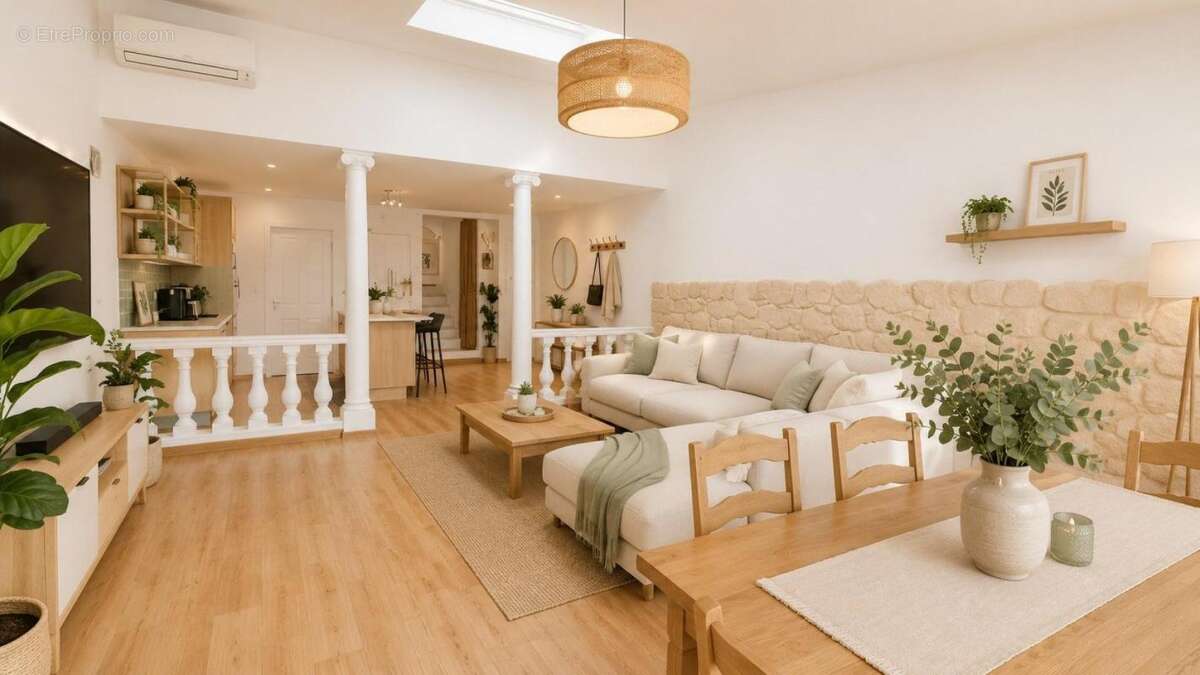 T3 duplex atypique 85 m² – Centre-ville Fréjus - sans charges de copropriété - photo 3