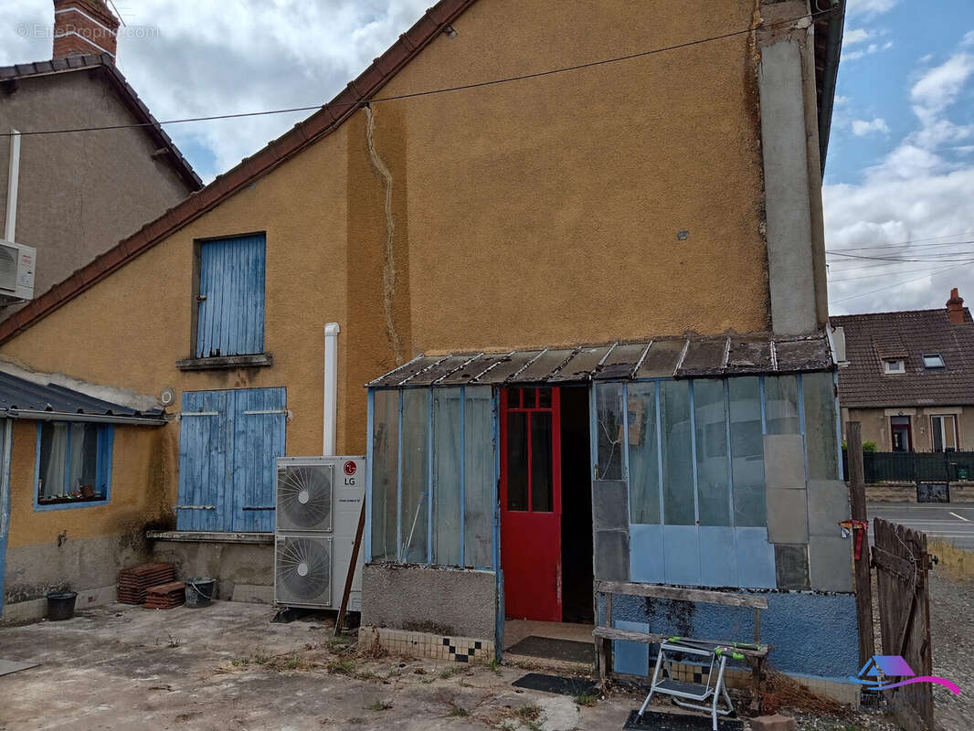 façade arrière - Maison à ISSOUDUN
