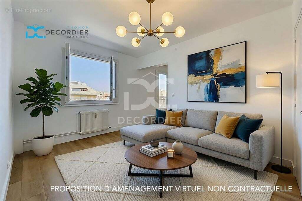 Thonon-les-bains appartement t4  80 m² - photo 11