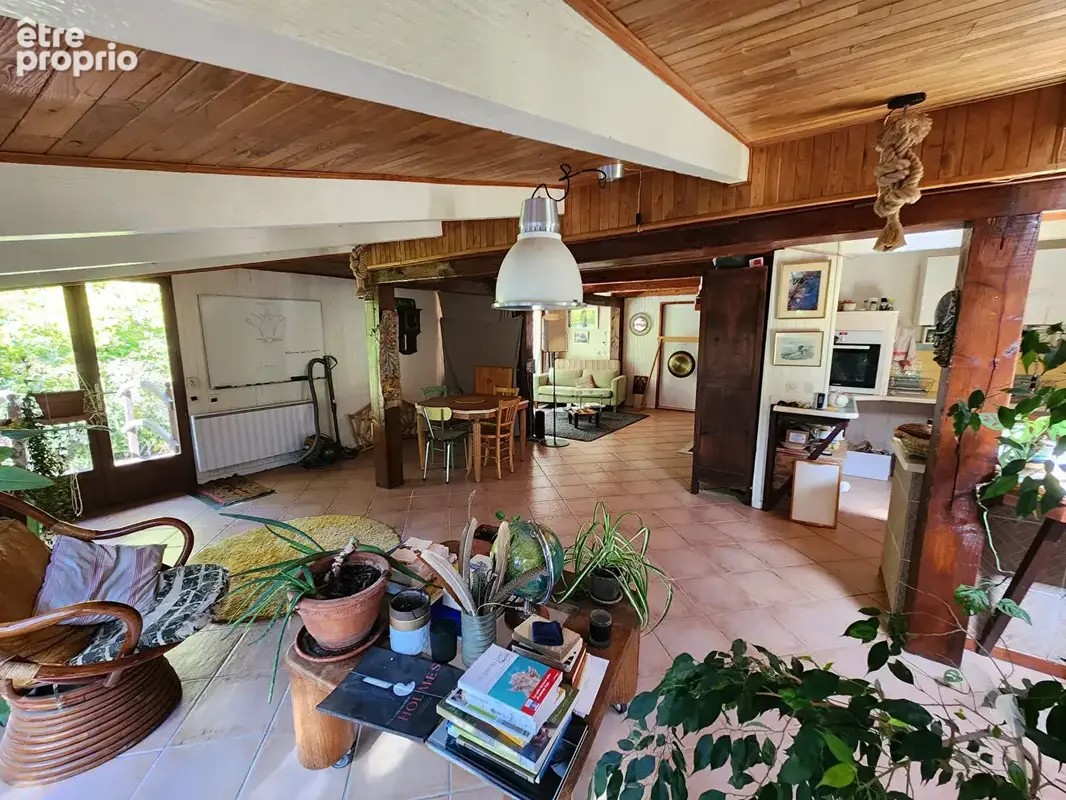 Ref : poetique7 - carcassonne - corbieres - pavillon de type 4 avec garage terrain et piscine naturelle - photo 5