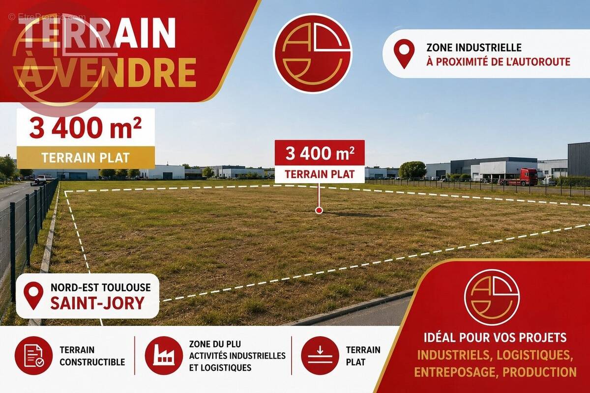Terrain à SAINT-JORY