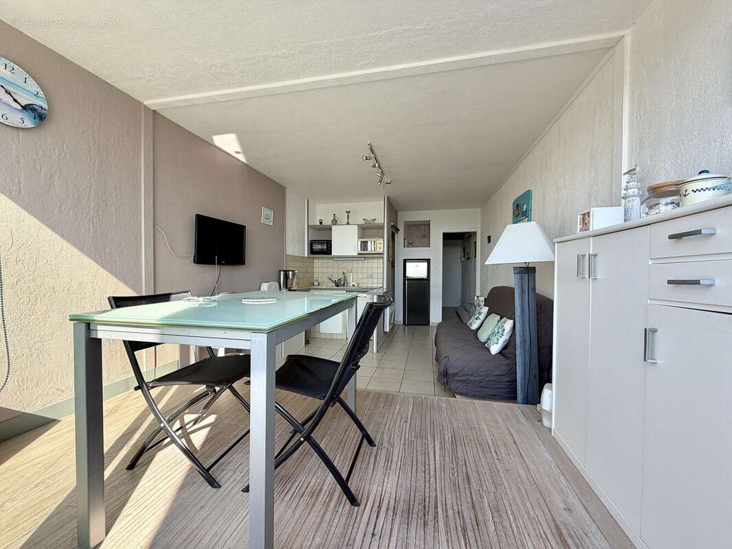 Coin salle à manger - Appartement à SAINT-JEAN-DE-MONTS