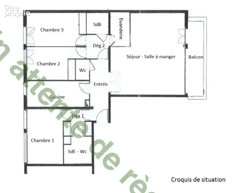Appartement familial et lumineux en parfait état avec balcon situé rue Greffulhe - photo 14