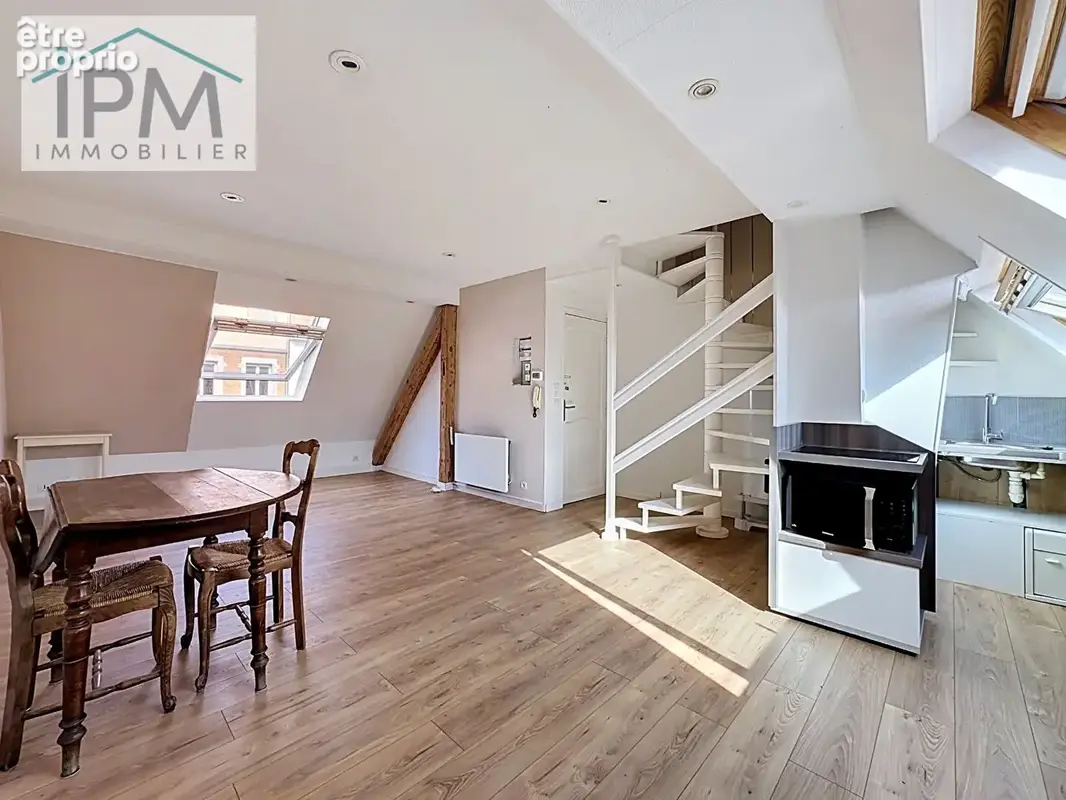 STUDIO MONTAGNE VERTE 23 m² carrez - 35 m² au sol - photo 3