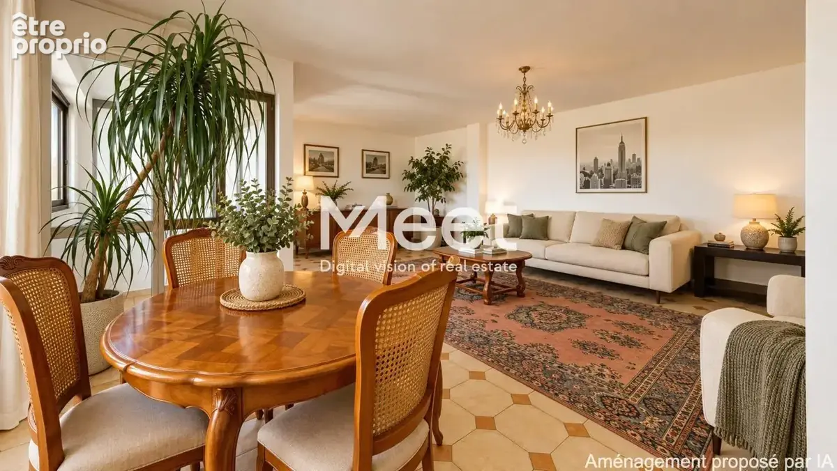 4 pièces - 2 chambres - loggia - photo 9