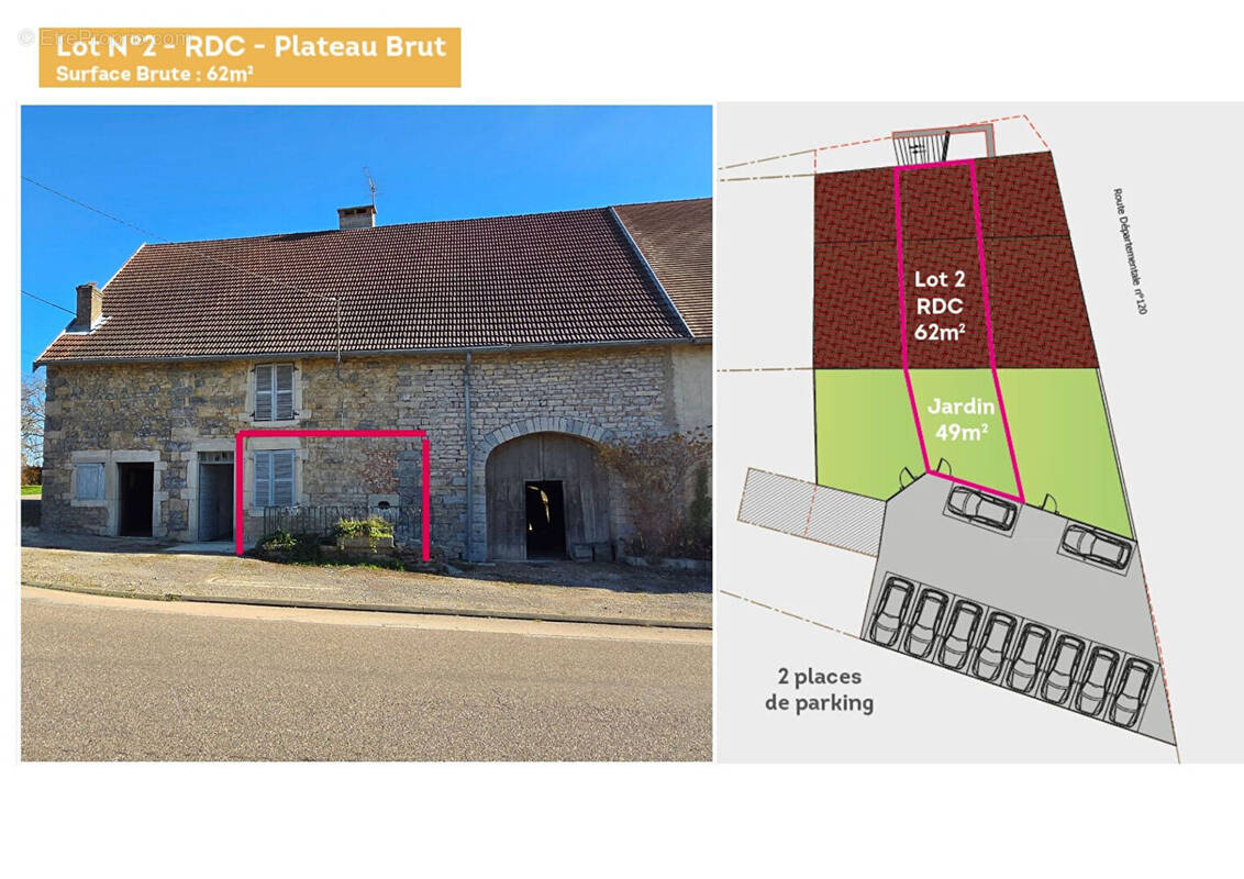 Appartement à ARLAY