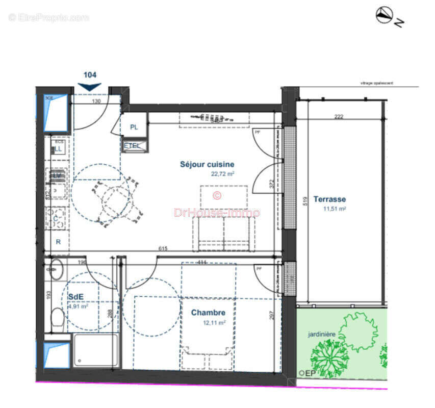 Appartement à OUISTREHAM