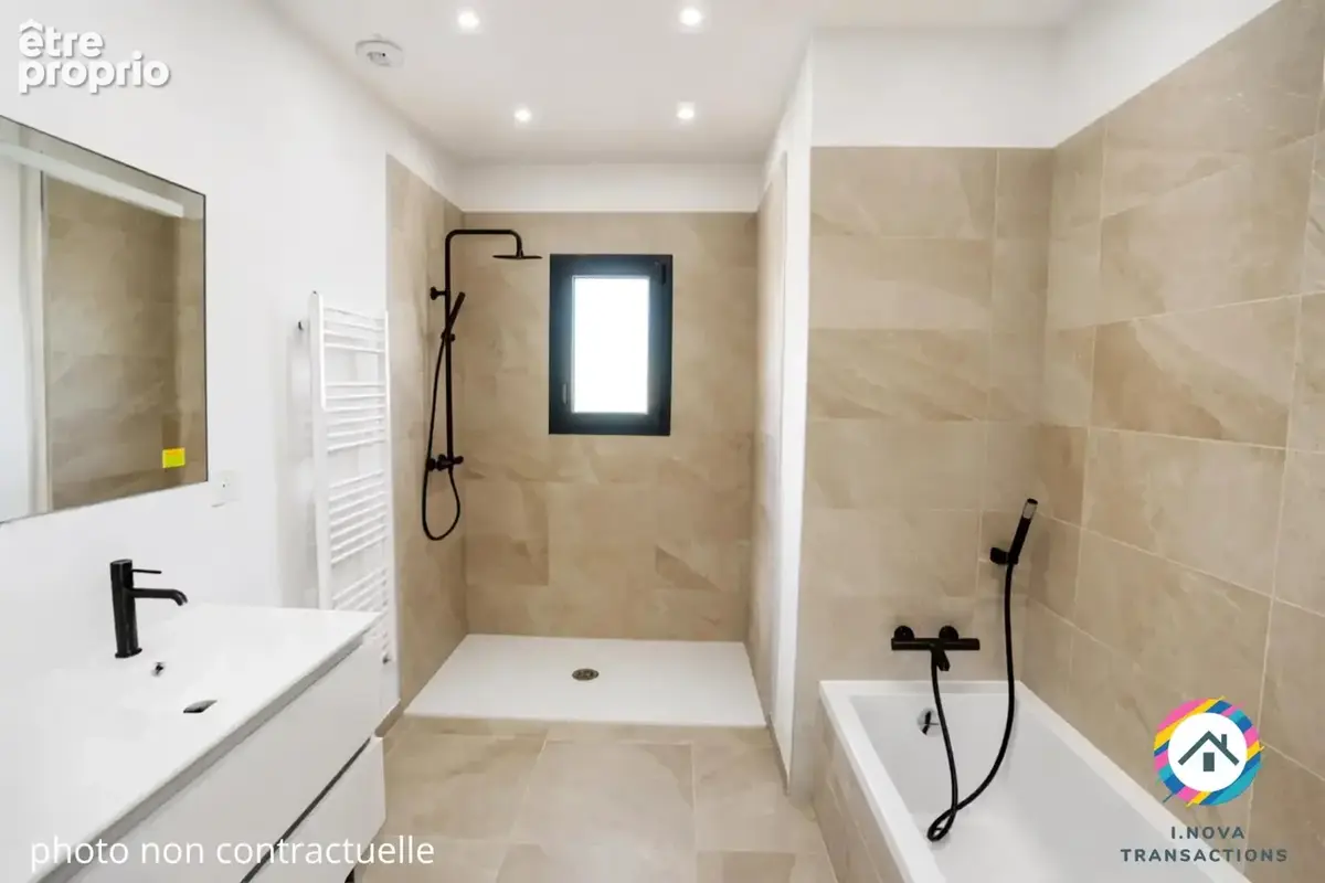 Villa neuve de plain pied- 4 chambres- garage- clim-re2020 - photo 18
