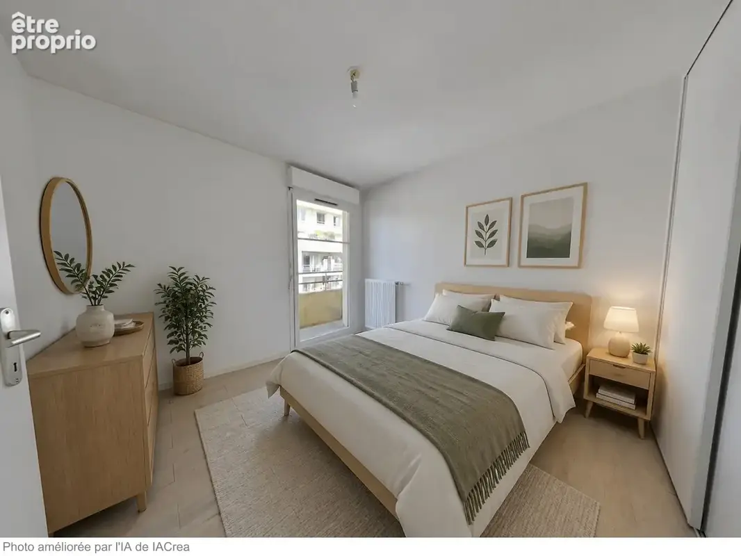 Vaste 4 pièces + cuisine de 82m2 traversant en étage élevé grenoble vigny-musset le panorama - photo 9