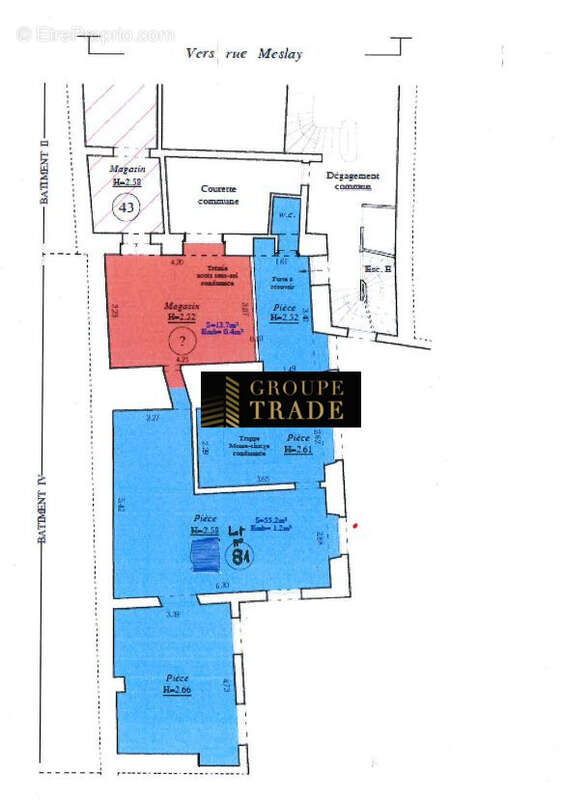 Appartement à PARIS-3E