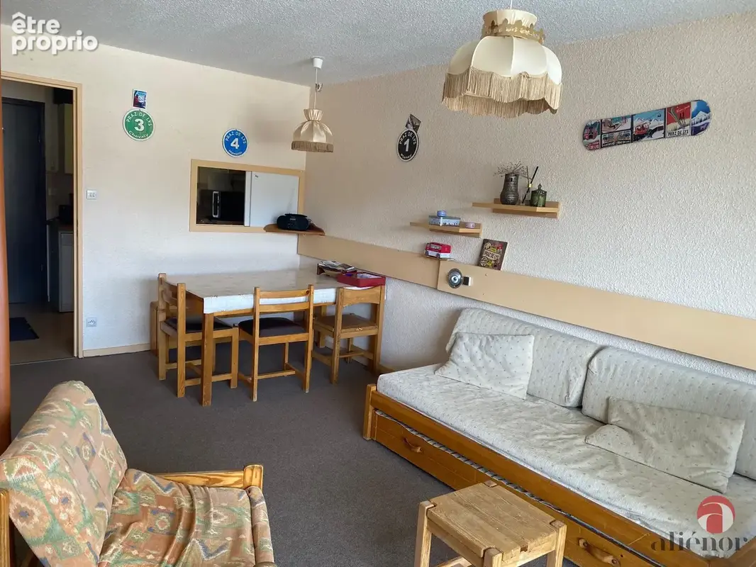 Praz de lys appartement t2 centre station - photo 3