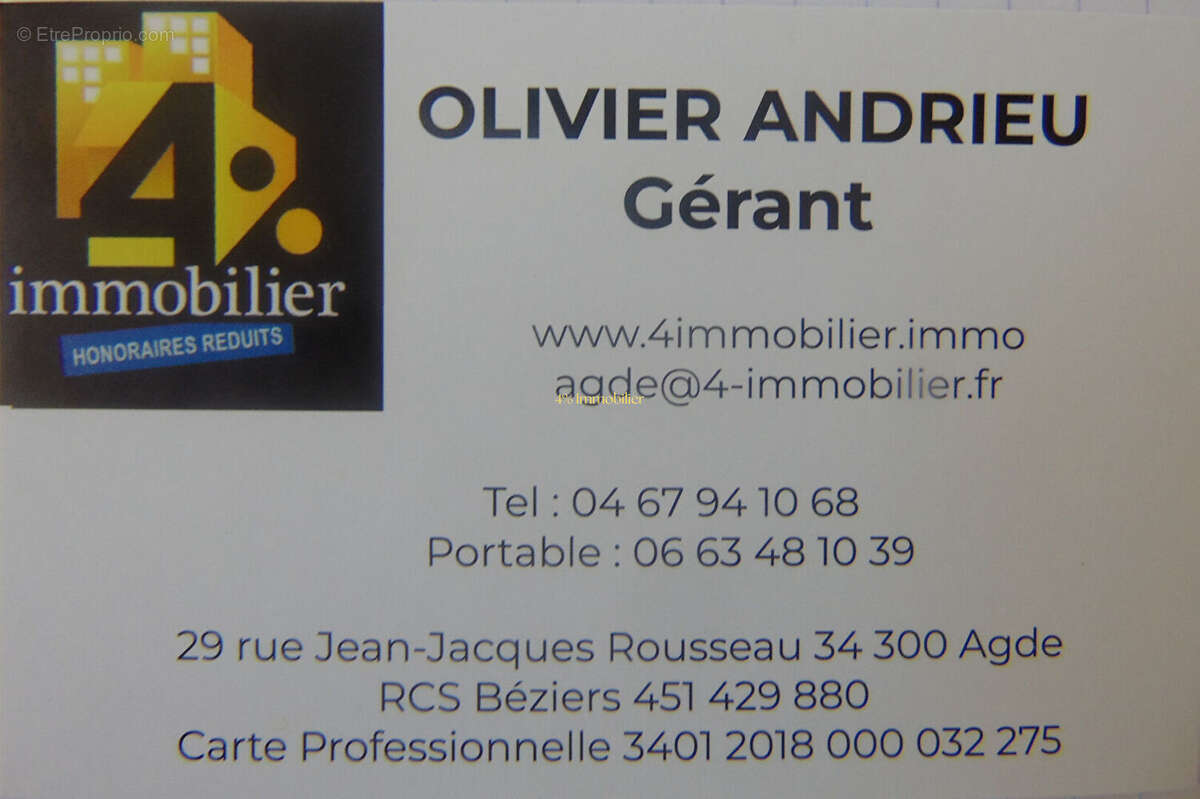 A vendre agde maison  4 pièces + combles 32m² - photo 15