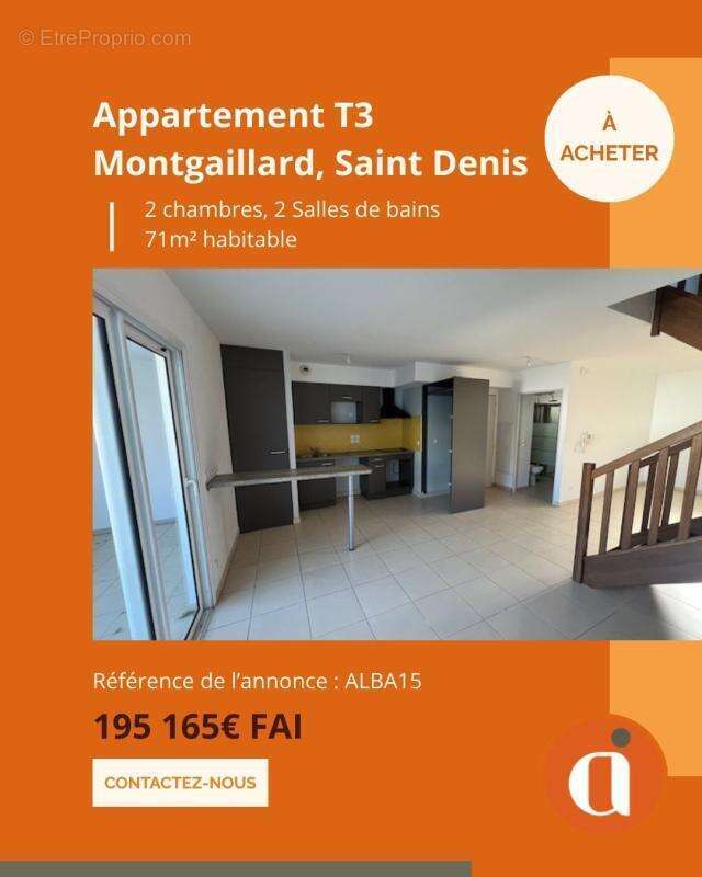 Appartement à SAINT-DENIS