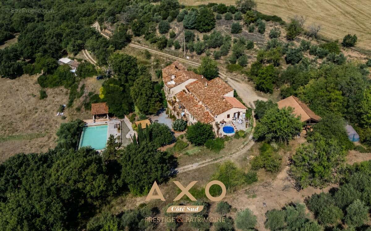 Allemagne-en-provence - bastide - 696 m² - 5 habitations - piscine 15x7 - terrain 1 ha - 995 000  - photo 20