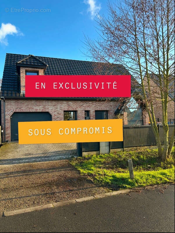 Libercourt : pavillon individuel semi plain-pied 160 m2 habitables  5 chambres+bureau - photo 2