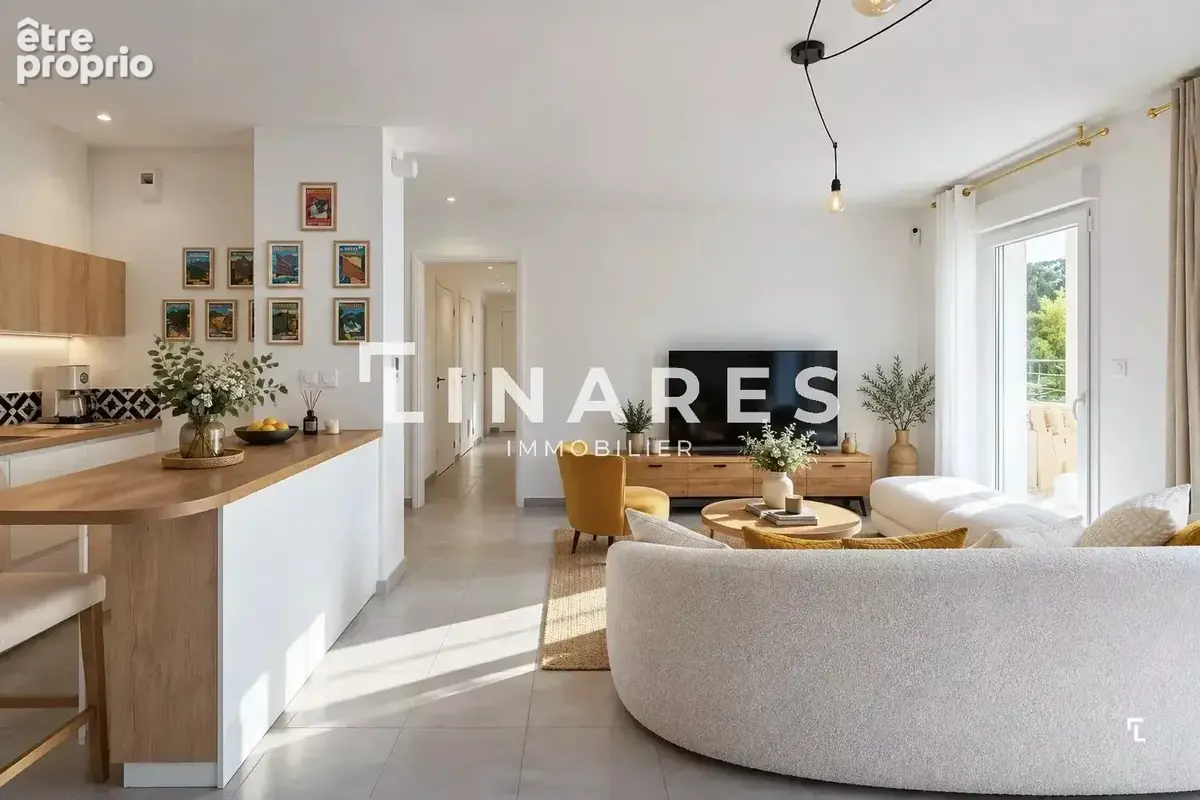 HAVRE DE PAIX  - Appartement T3 de 72m2 - Terrasse - Box fermé - 13012 LES CAILLOLS - photo 5