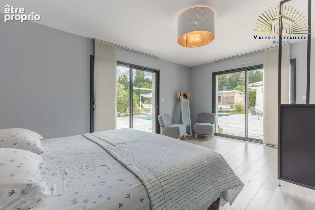 Magnifique contemporaine 206 m2 4 chambres plus bureau sur un jardin de 2285m2 - photo 8