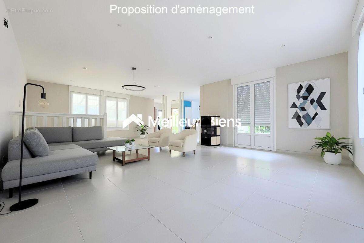 Maison 145 m² à Jouy-Mauvoisin 4 chambres sur terrain divisible de 1090 m² - photo 5