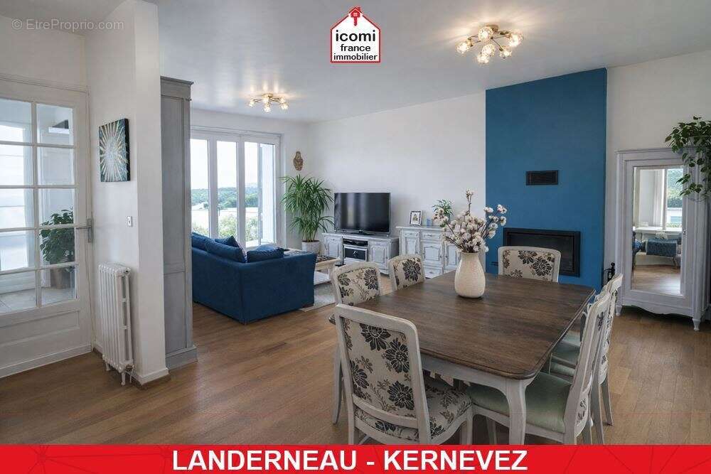 Finistere - landerneau (29800) - a vendre - propriete de 200m² - espace vie 100m² - 5 chambres - terrain 3000m² - coup de coeur  - photo 5