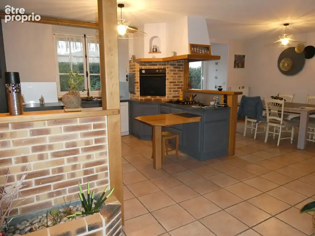 Maison  à la campagne avec double garage et un poulailler de dinde . - photo 5