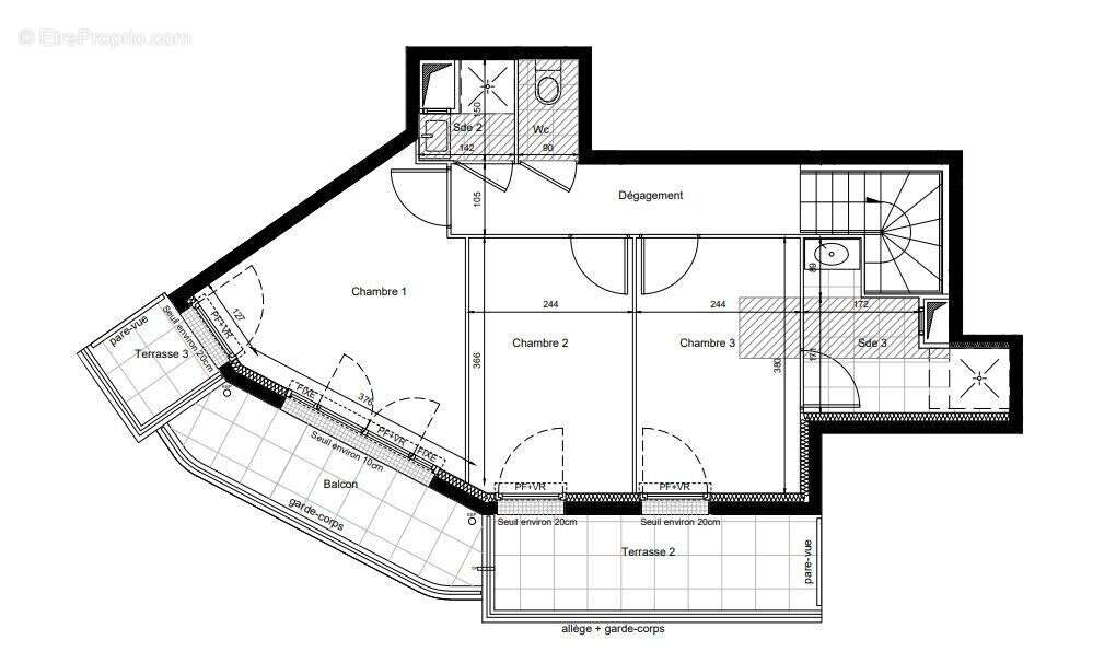 Appartement à CHAMPIGNY-SUR-MARNE