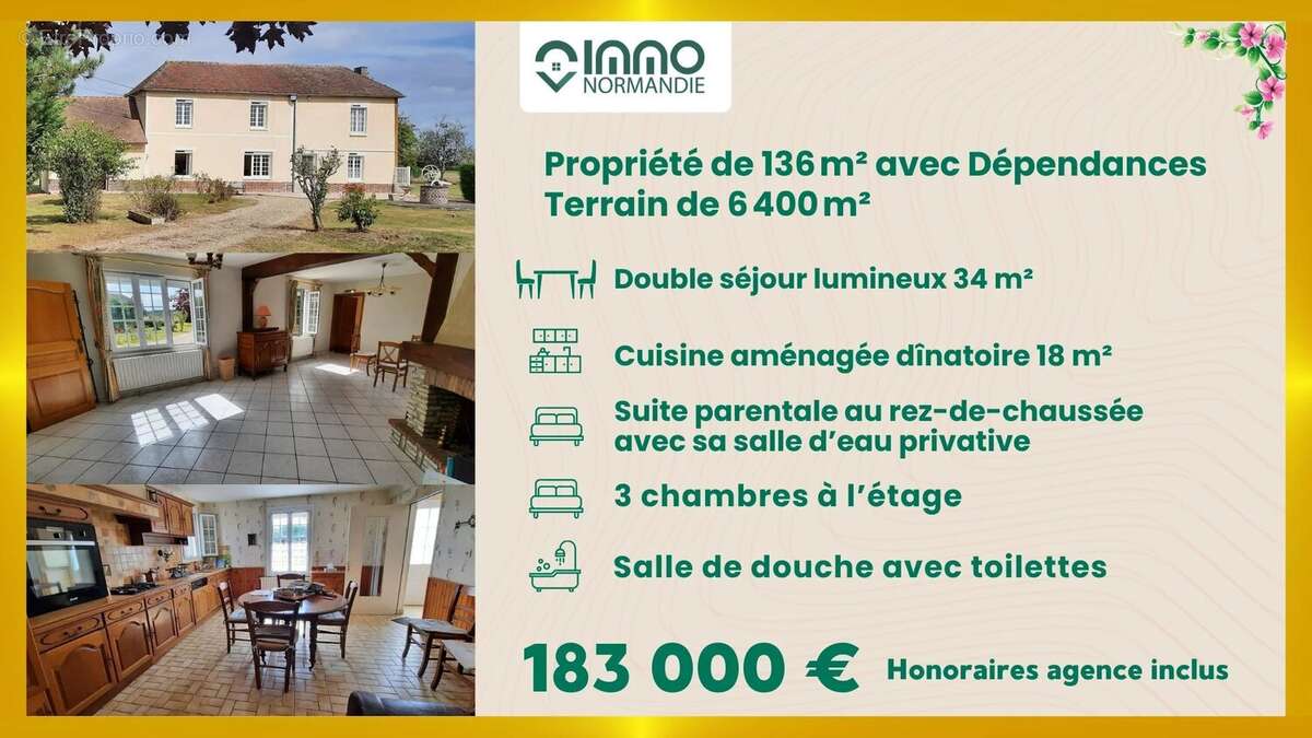 Maison à LE NOYER-EN-OUCHE