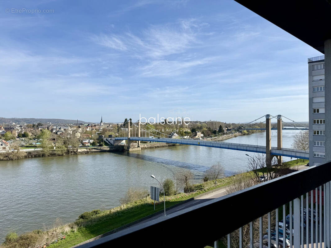 Vue Seine Séjour - Appartement à ELBEUF