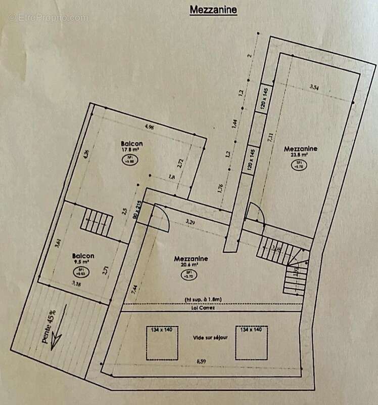 Dpt Pyrénées Orientales (66), à vendre JUJOLS Maison pierres 8 pièces 207 m² à rénover complètement sur terrain 185 m² - photo 14