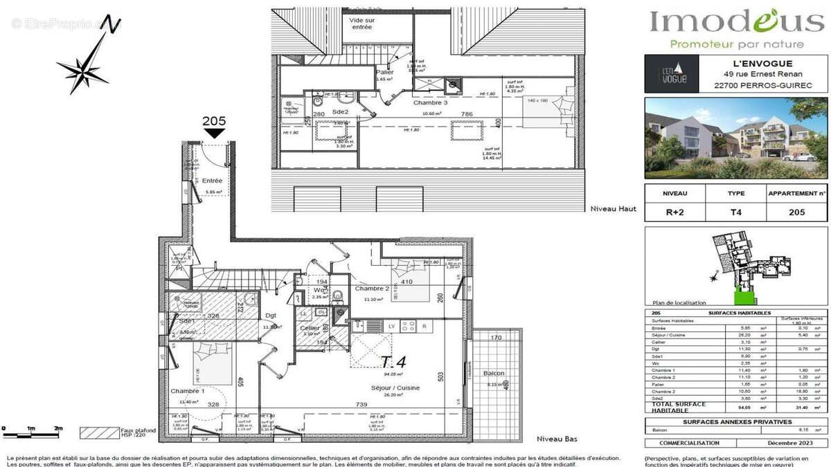Appartement à PERROS-GUIREC