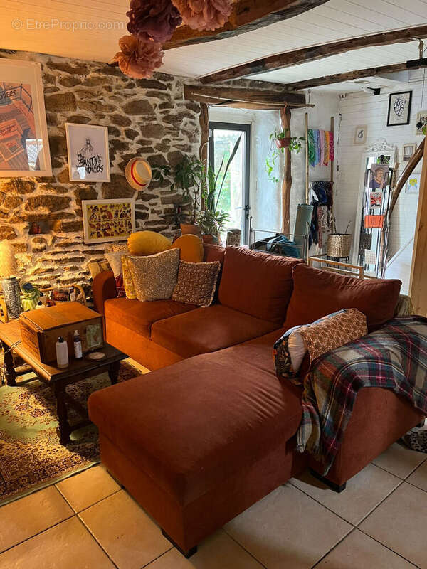 Brennilis  maison en pierres 32 m² - photo 4
